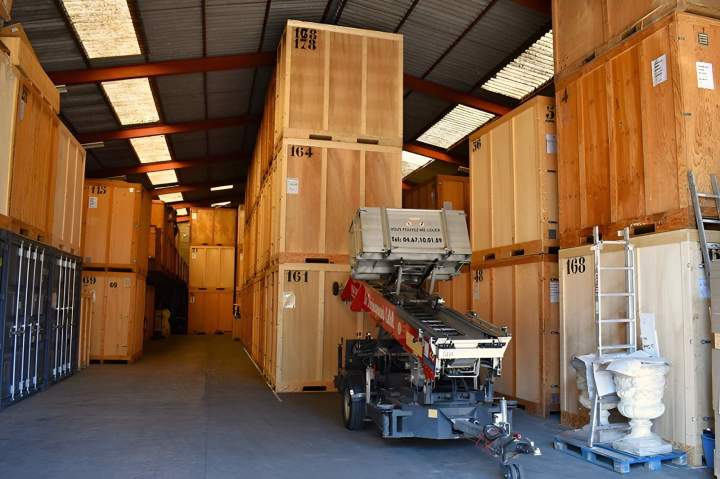 Service garde-meubles Montpellier