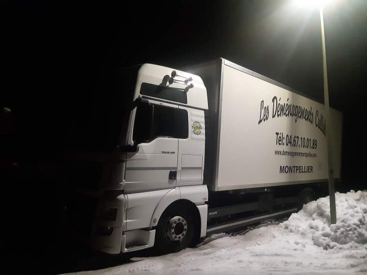 Camion déménageur Montpellier