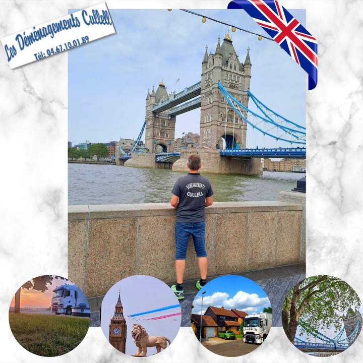 Déménageur à l'international Montpellier