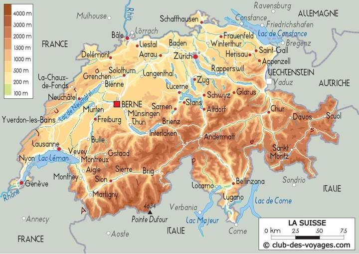 Carte Suisse Montpellier