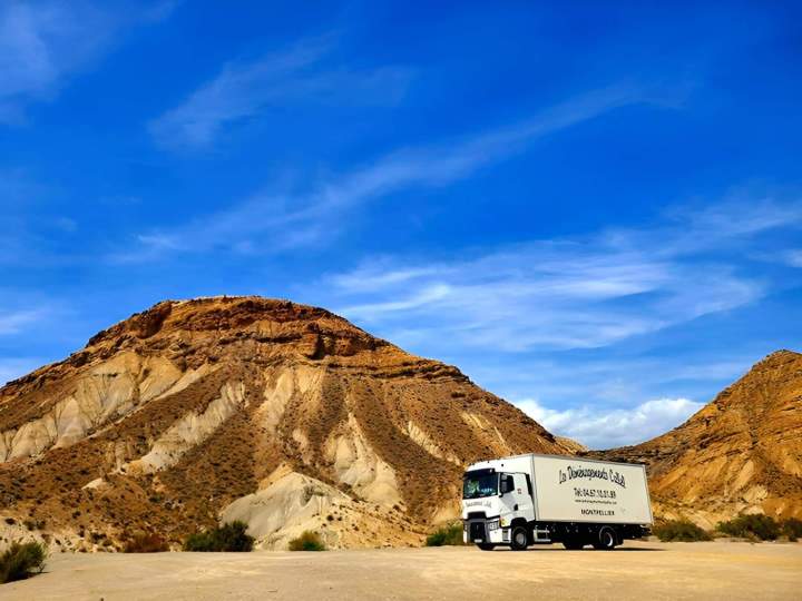 Camion pour déménagement serein Montpellier