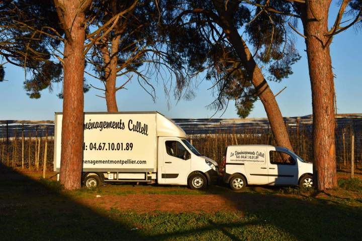 Véhicule Les déménagements cullell Montpellier