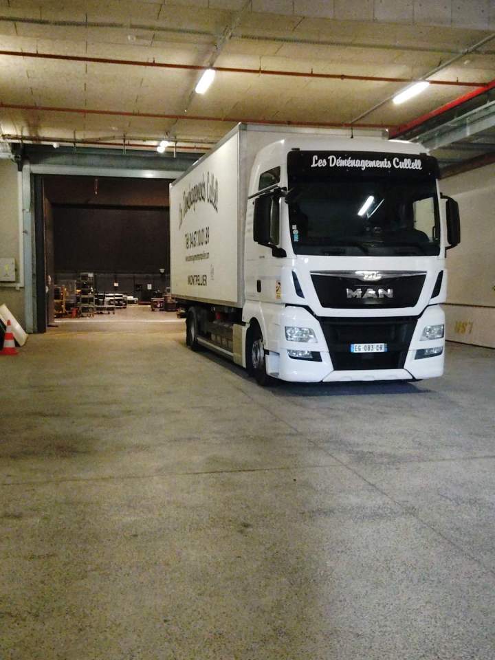 Camion avec chauffeur Montpellier